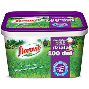 Флоровит длительно действующее удобрение для газонов - 100 дней 4 кг