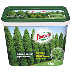 Флоровит гранулированный для туи, 8 кг